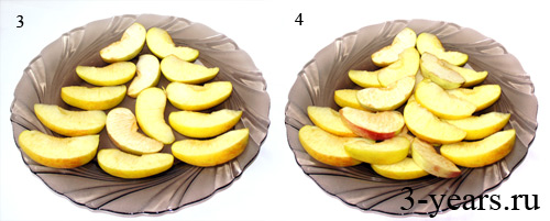 ёлочка из фруктов, фото3 и 4